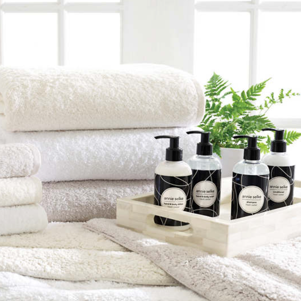 Classic White Bath Mats