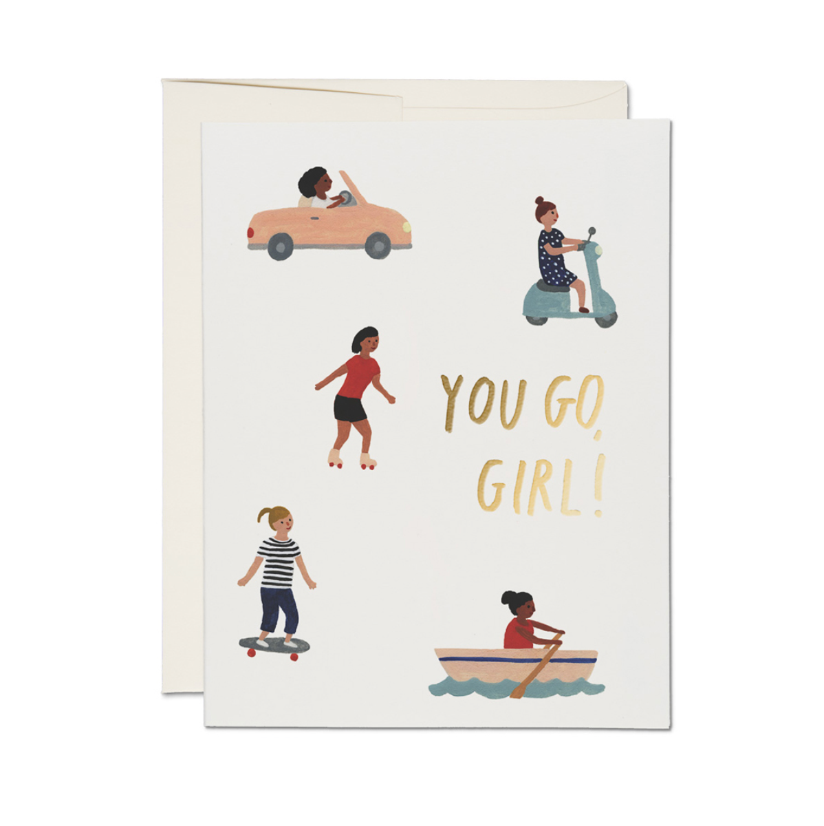 You Go Girl Card - S/8