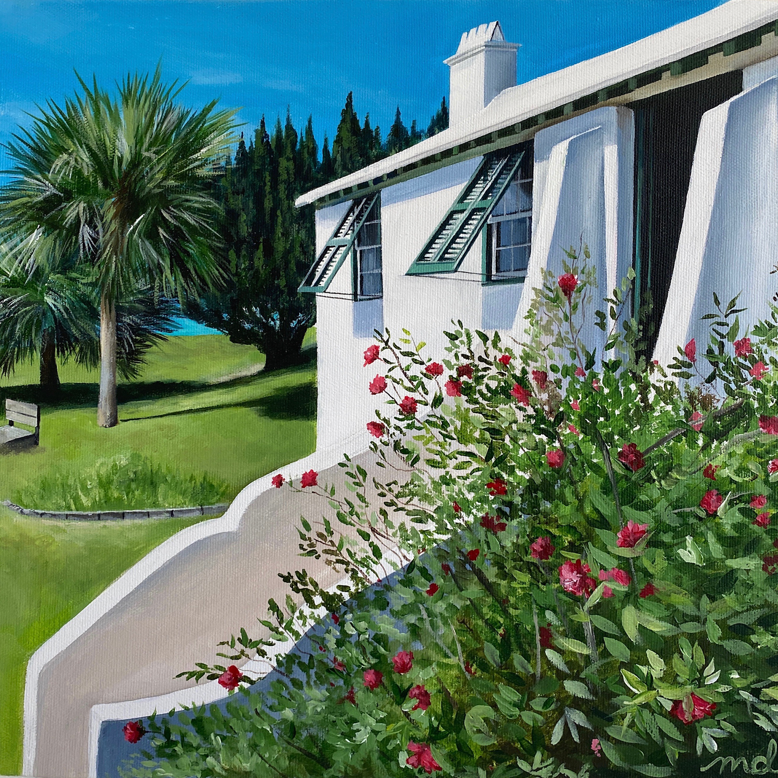 12"x12" Canvas - Carter House