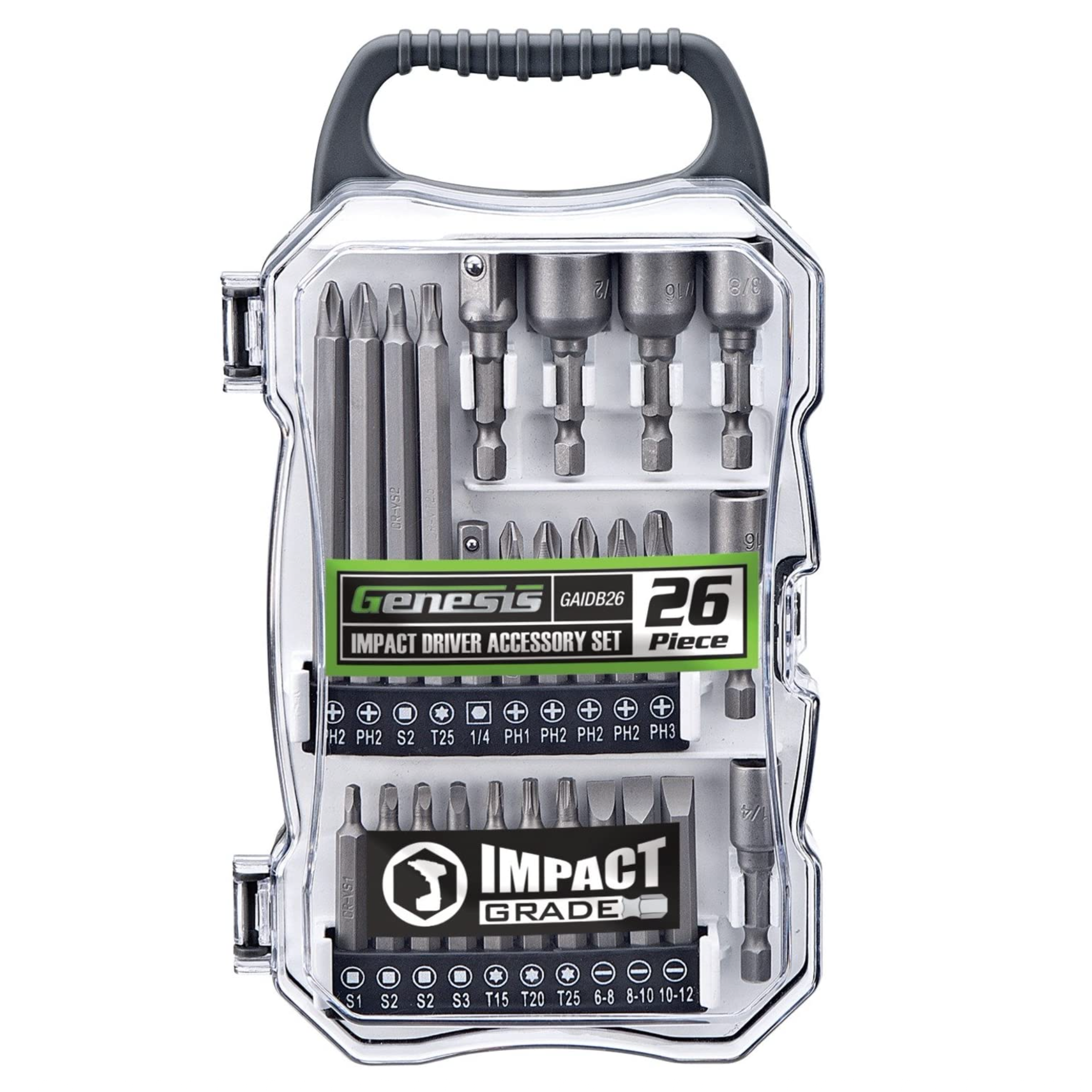 26-Piece Impact Driver Acc Set