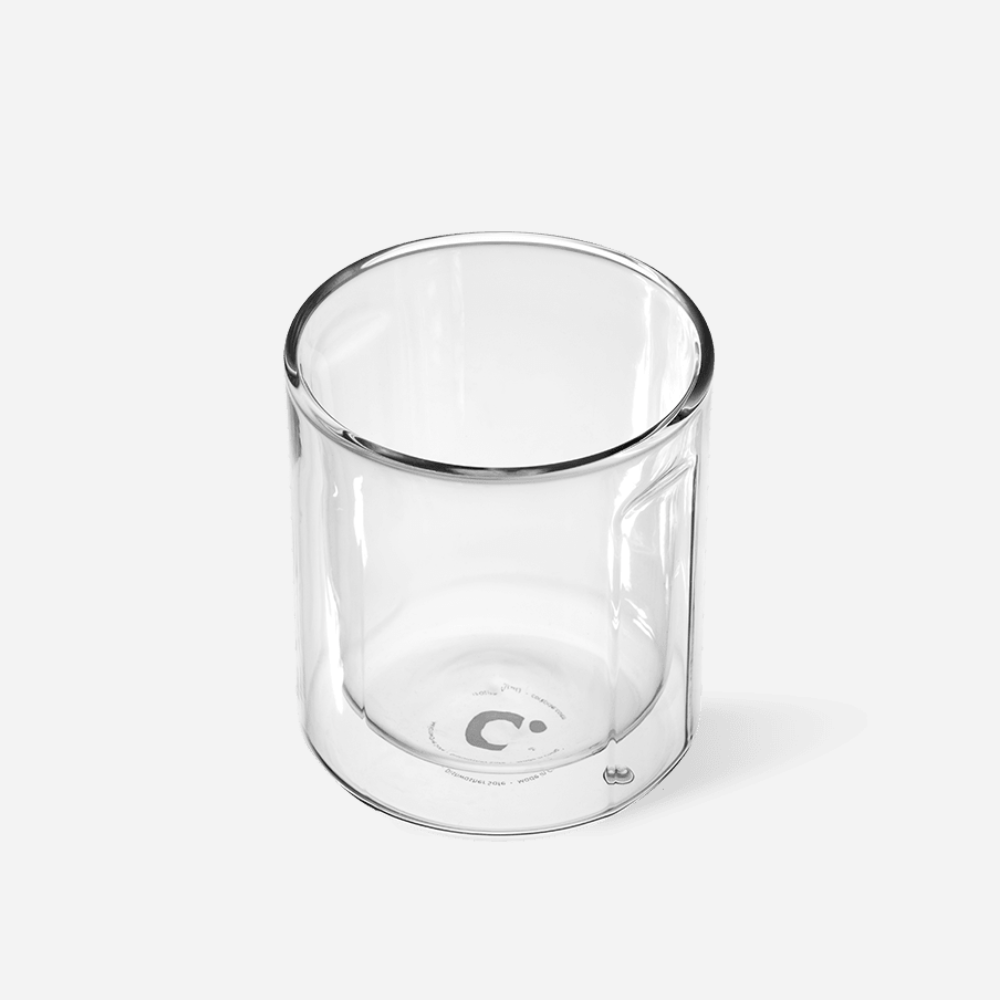 12oz Glass Double Rocks -Clear