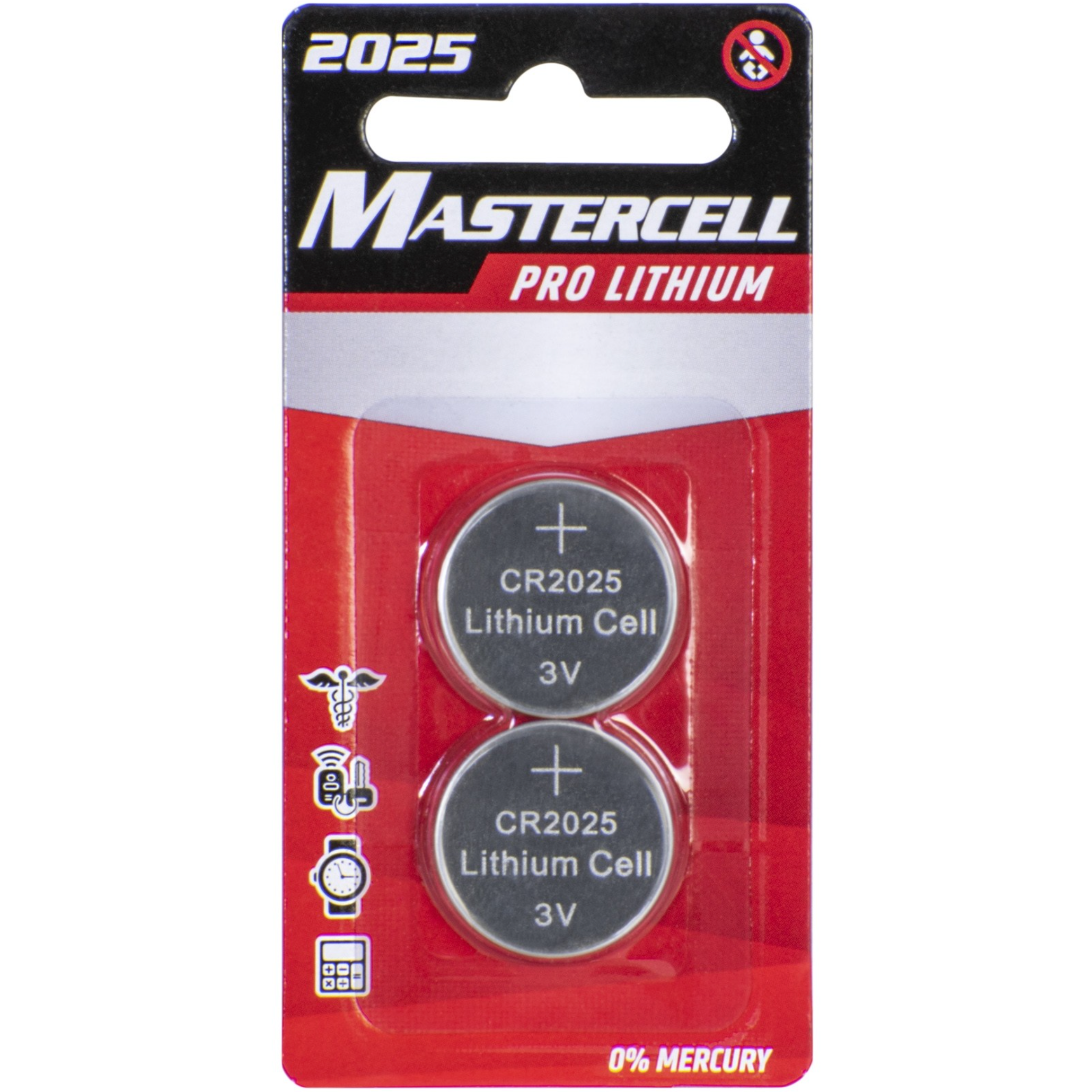 2 Pack 2025 - Coin Cell