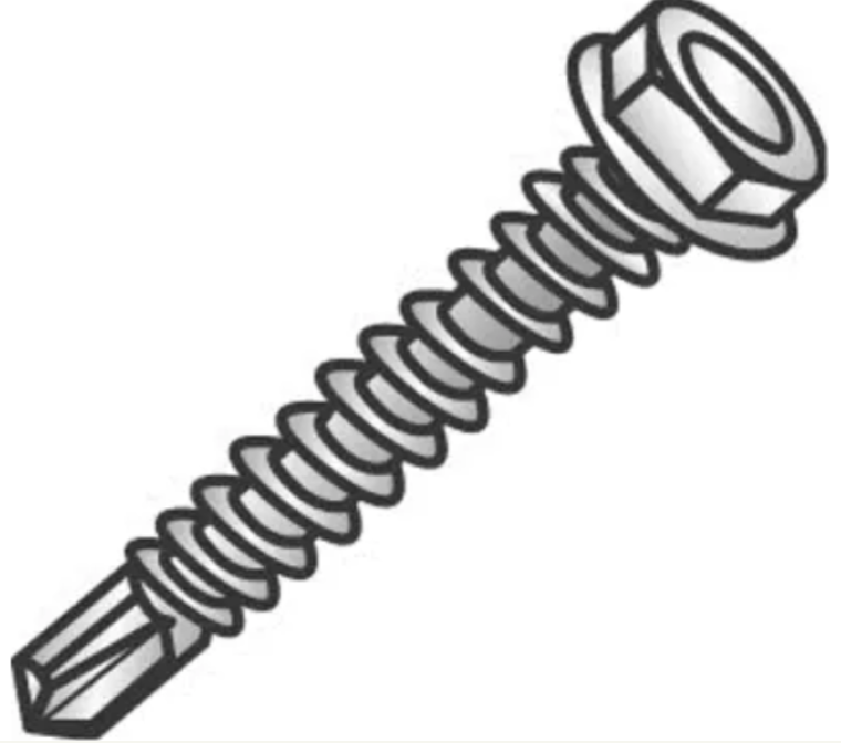 Screw TEK 3/4" x8