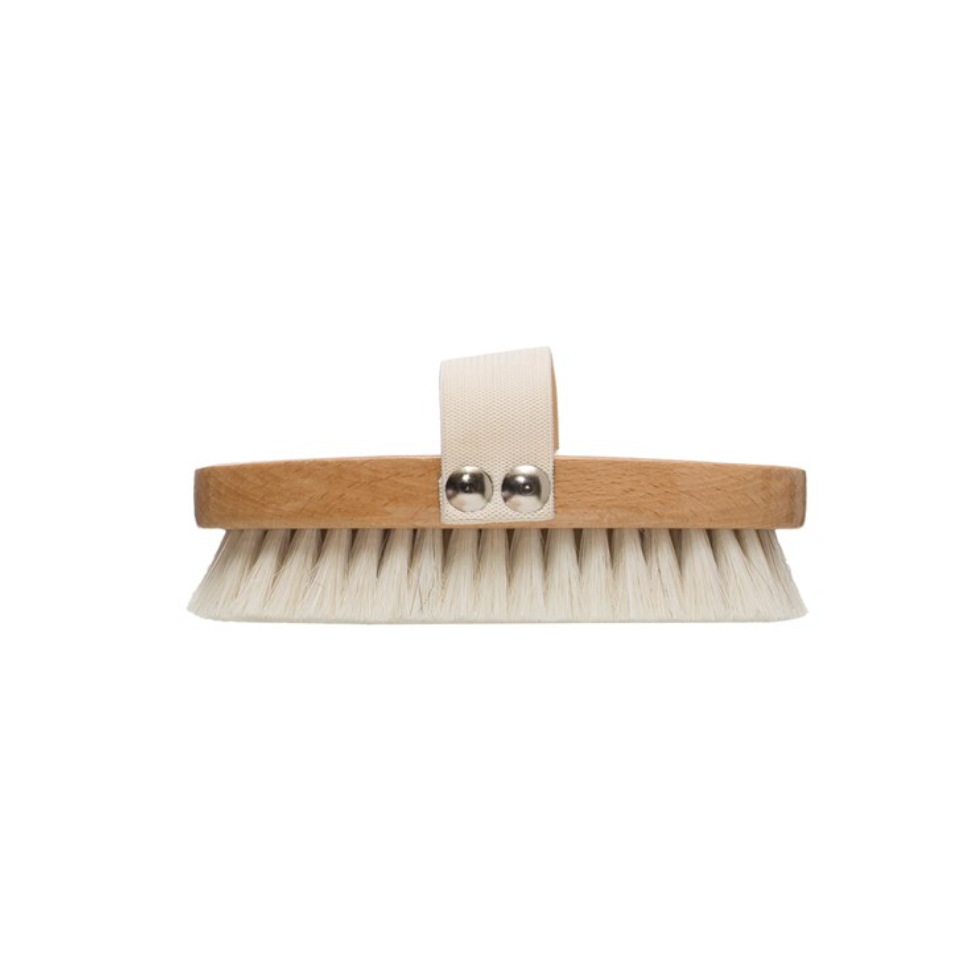 Beech Wood Bath Brush - Natural