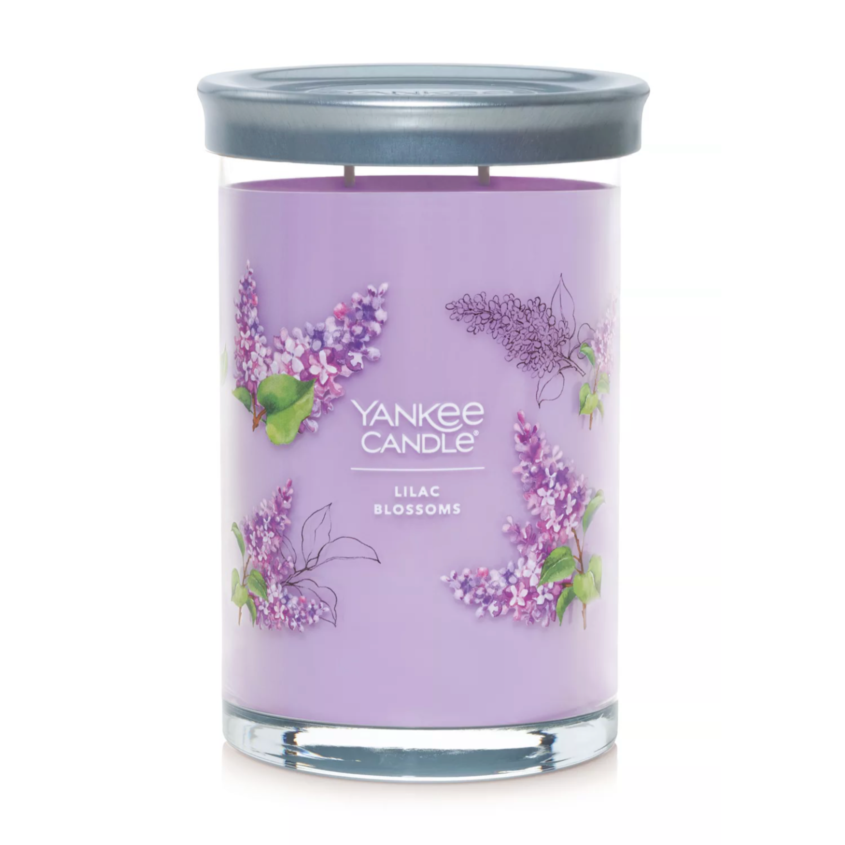 Lilac Blossoms 2-Wick Tumbler