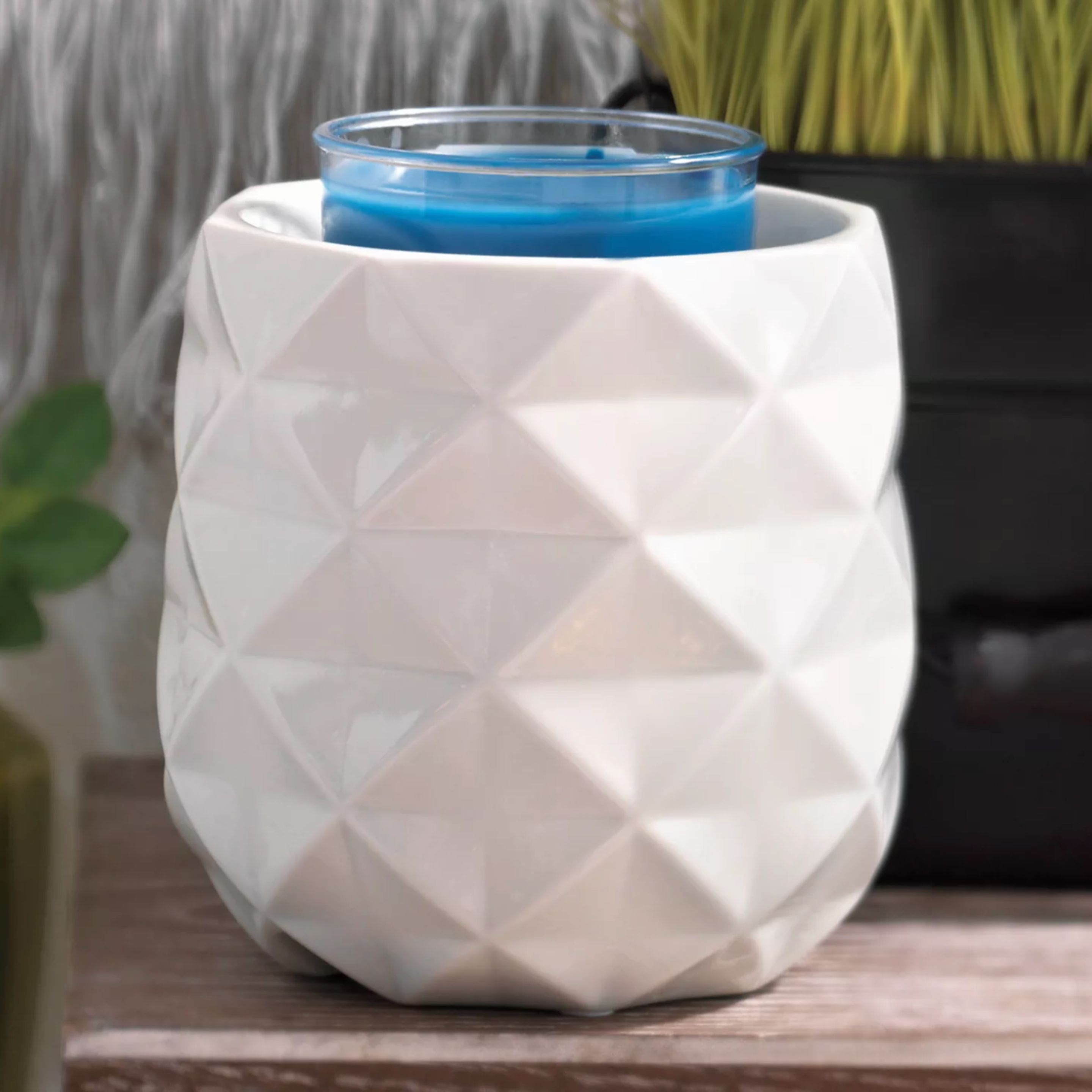 Langham White Melt Cup Warmer