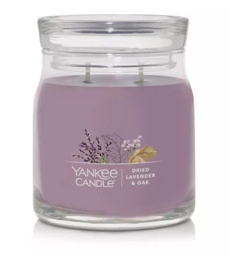 Dried Lavender & Oak Medium Jar