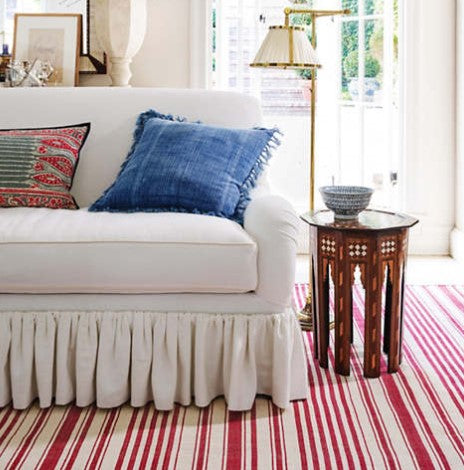 Hampshire Stripe Red Rug