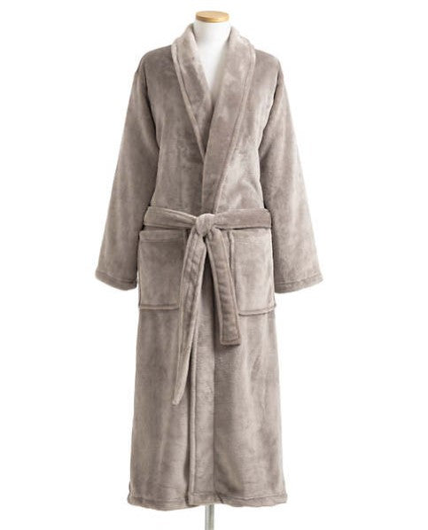 Sheepy Fleece 2.0 Robe - Pebble