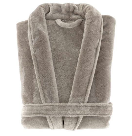 Sheepy Fleece 2.0 Robe - Pebble