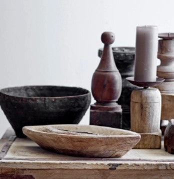Hand-Carved Wood Finials