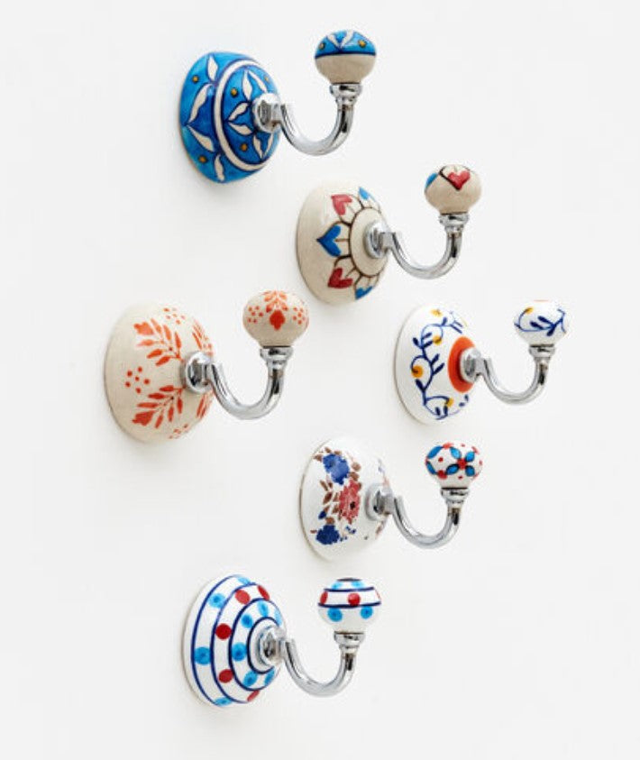 3.5" Ceramic Wall Hook