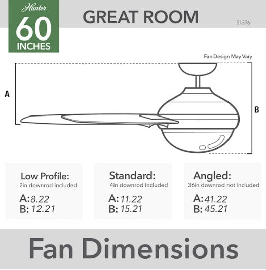60" LED Phenomenon Fan