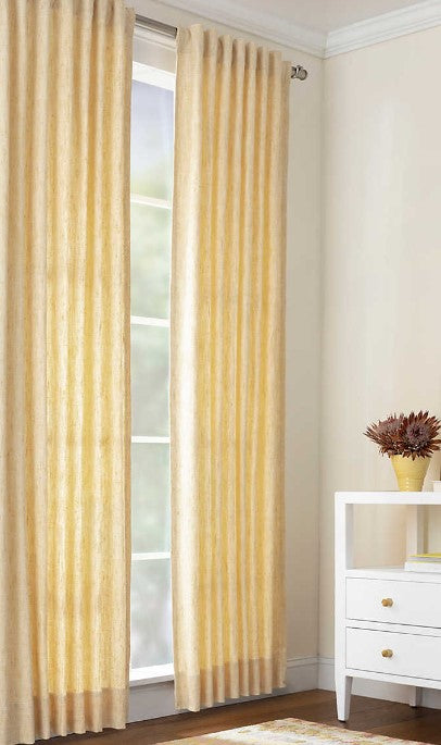 Greylock Yellow Curtain