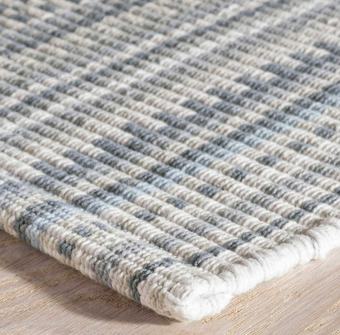 Lucky Stripe Grey Rug