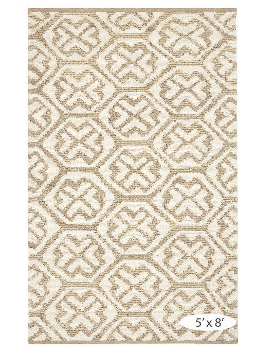 Fonda Soumak Natural Rug