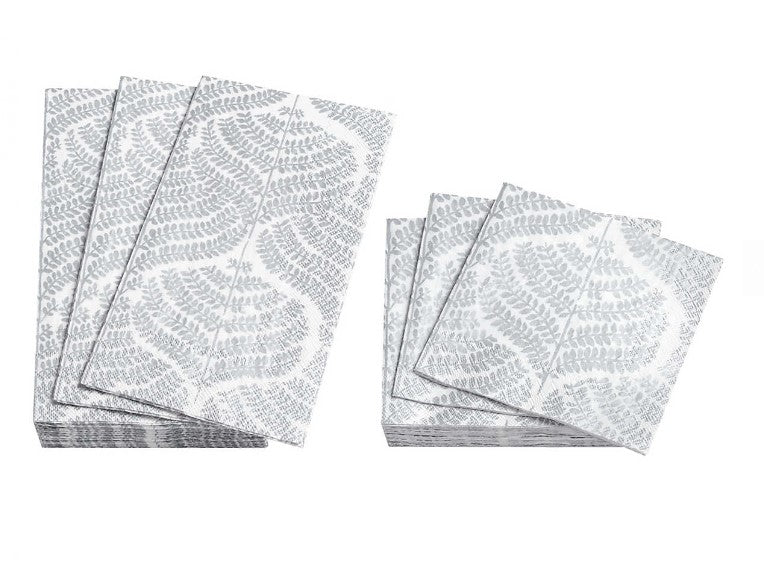 Flora Napkin - Silver