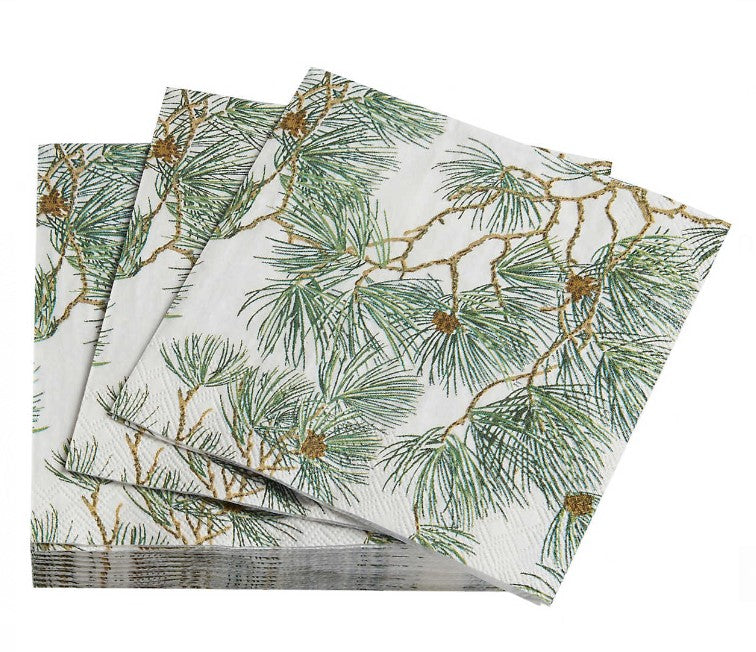Pine Boughs Napkin - Guest