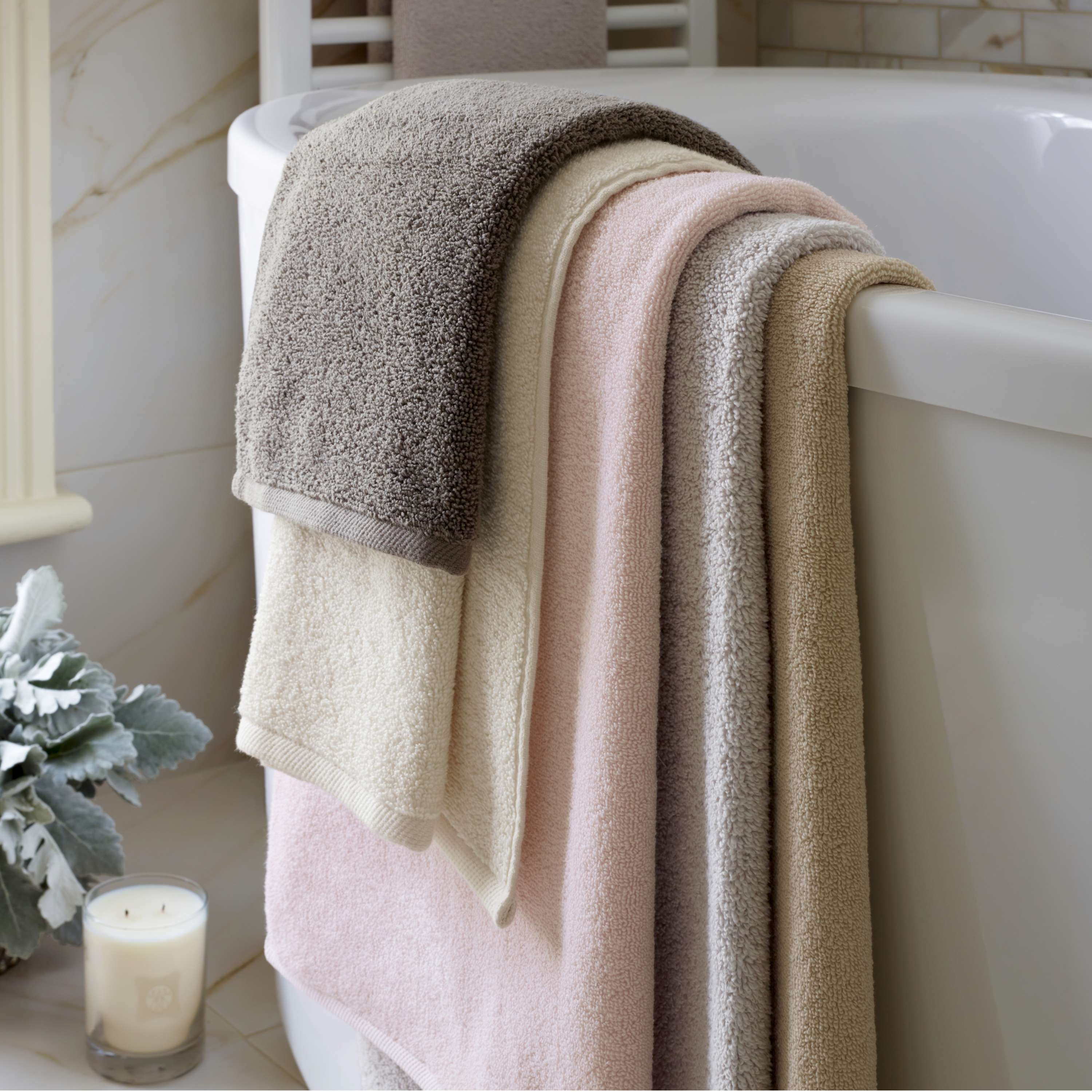 Signature Dove Grey Towels