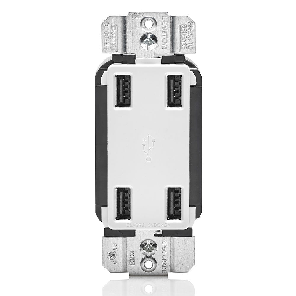 USB x 4 Decora Outlet
