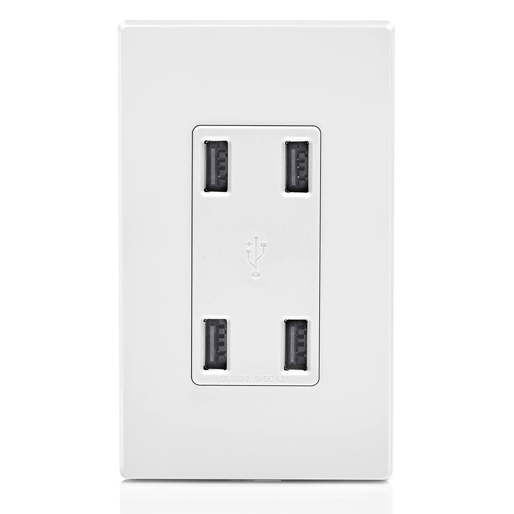USB x 4 Decora Outlet