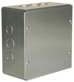 12x12x4Metal"J"BoxScrewCover