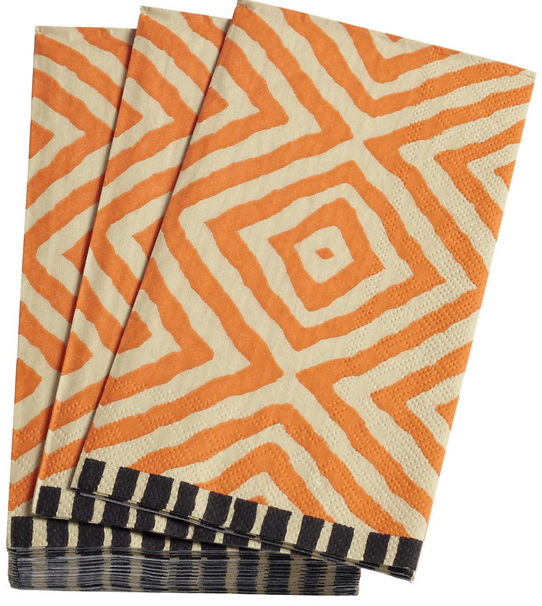 Arrows Orange Napkin - G