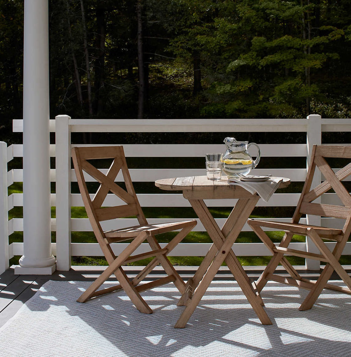 Crisscross Ocean Rug - 2x3