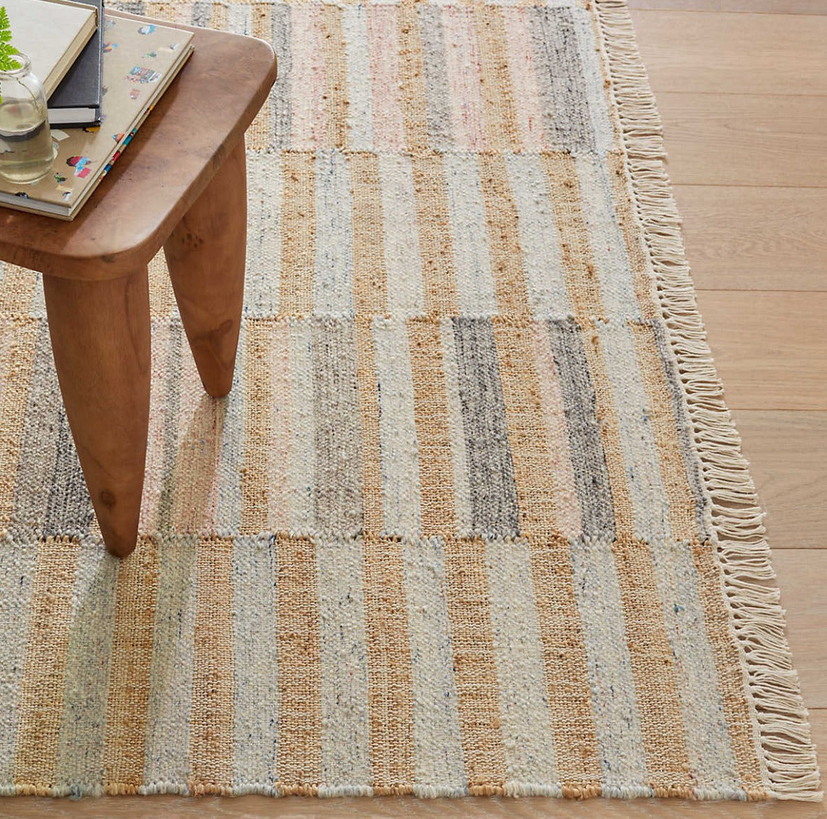 Ravel Stripe Blue Rug - 2x3
