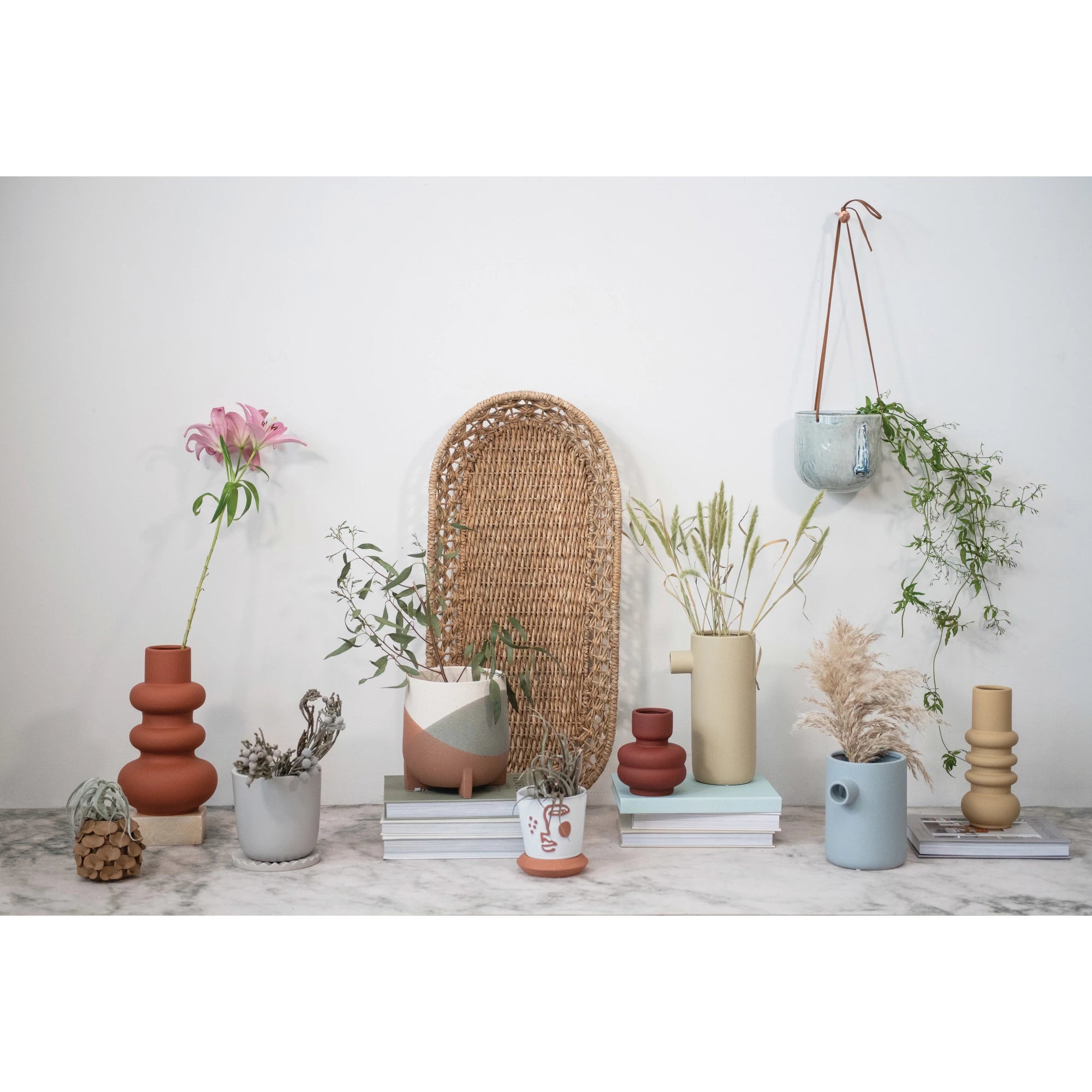 Latex Glaze Terracotta Vase