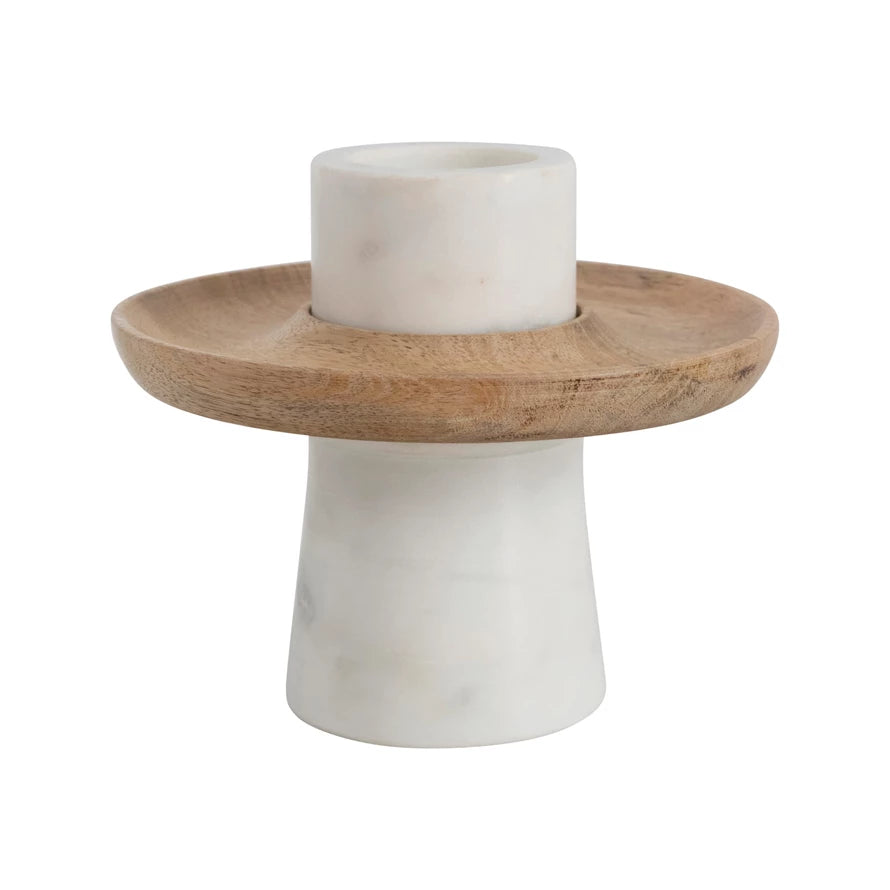 Appetizer Tray w/ Marble Stand