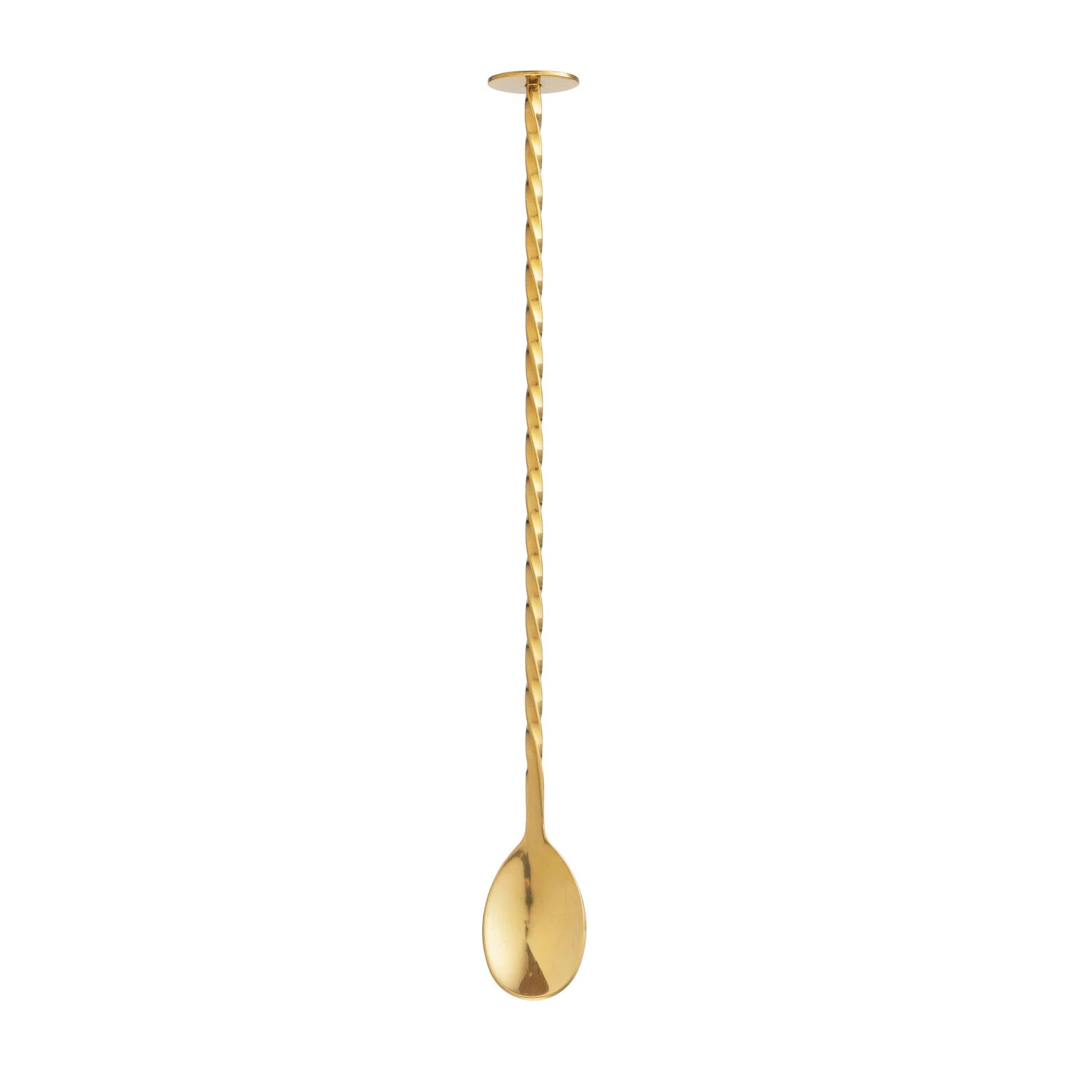 10" Cocktail Spoon - Gold