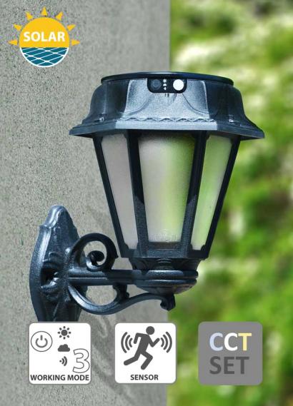 Bisso/Rosetta Solar Wall Light