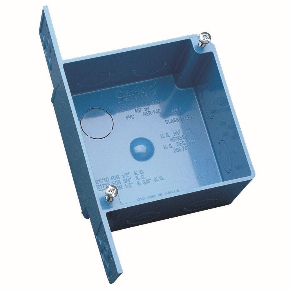 4" Sq. Deep Box 1/2" KO