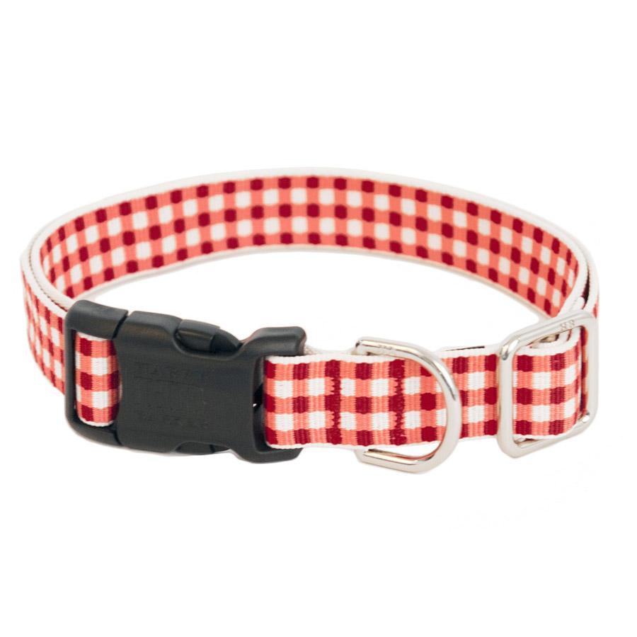 Farmhouse Check Collar - Multiple Colors / Sizes