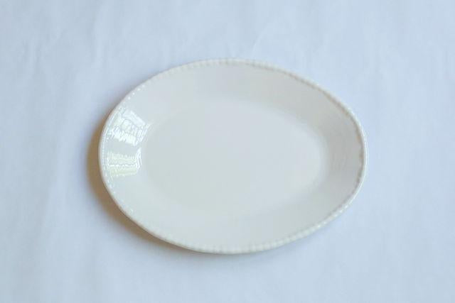Beaded Serving Oval