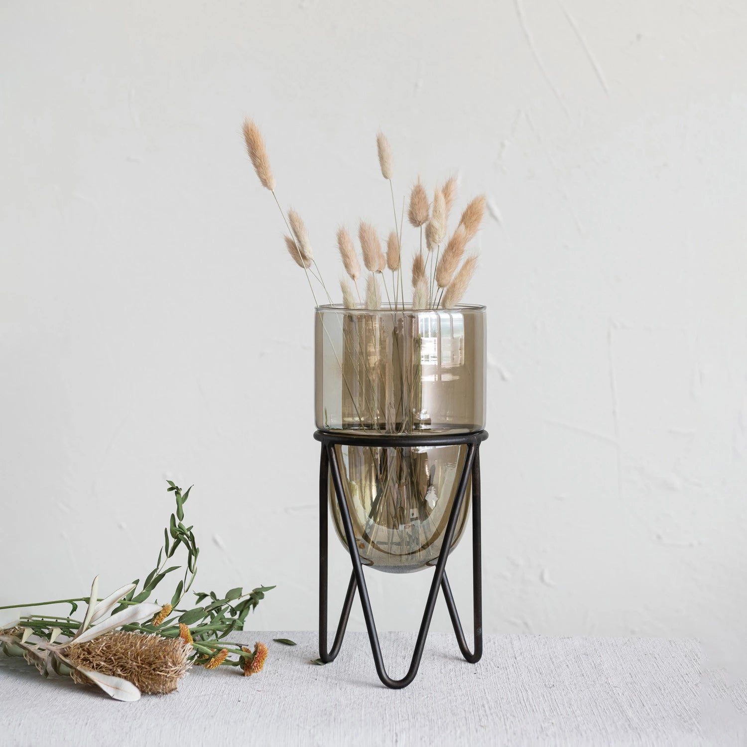 Iridescent Holder w/ Stand - B