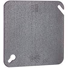 4" Metal Blank Cover - 52C1