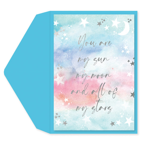 Celestial Anniversary Card
