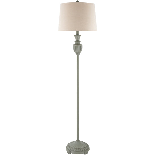 Elgood Floor Lamp - Grey