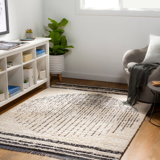 Enzo Black/White Rug