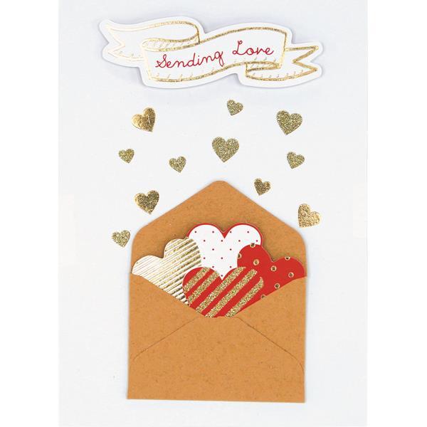 Sending Love Handmade Card