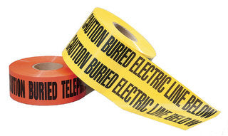 6" Caution 1000' - Yellow