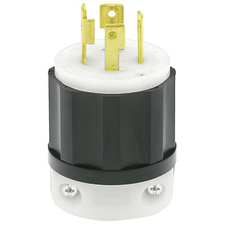 30A 250V 3-Phase Twist-Lock Plug