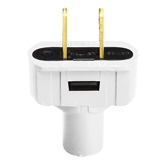 15A 2-Pole 2-Wire Plug