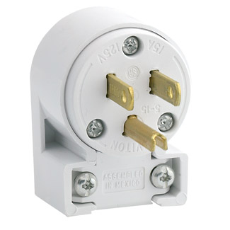 15A 125V Angle Plug