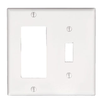 2G Toggle Switch x Decora Plate