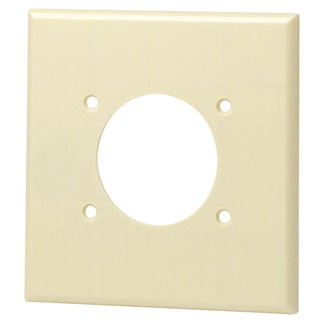 2G Range/Dryer Receptacle Plate