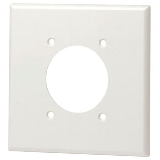 2G Range/Dryer Receptacle Plate