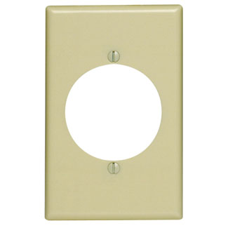 1G Range/Dryer Receptacle Plate